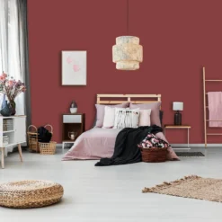 Homebase Tough & Durable Matt Paint Indian Fire - 2.5L -Paint And Wallpaper Shop 12836992 2014833236276433