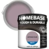 Homebase Tough & Durable Matt Emulsion Paint Antique Plum - 2.5L 2 Homebase Tough & Durable Matt Emulsion Paint Antique Plum - 2.5L -Paint And Wallpaper Shop 12837054 1764831967271174