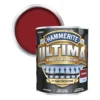 Hammerite Ultima Smooth Metal Paint - Ruby Red - 750ml -Paint And Wallpaper Shop 12837059 8944831917549933