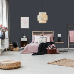 Homebase Tough & Durable Matt Paint Nighttime Blue - 2.5L -Paint And Wallpaper Shop 12837130 4684833206574453