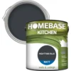 Homebase Kitchen Matt Paint - Nighttime Blue 2.5L -Paint And Wallpaper Shop 12837136 2134831948196967