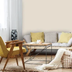 Homebase Tough & Durable Matt Paint Cottonseed - 2.5L -Paint And Wallpaper Shop 12837156 1034833204983829