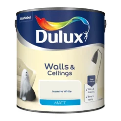 Dulux Matt Emulsion Paint Jasmine White - 2.5L 13 Dulux Matt Emulsion Paint Jasmine White - 2.5L -Paint And Wallpaper Shop 12837548 2114832962068924