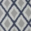 Fresco Ikat Wallpaper - Blue -Paint And Wallpaper Shop 12837894 8324831959116391