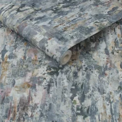 Fresco Distressed Concrete Texture Wallpaper -Paint And Wallpaper Shop 12838040 1114833221757423