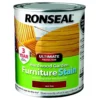 Ronseal Hardwood Garden Furniture Stain Rich Teak - 750ml -Paint And Wallpaper Shop 12839444 7104949551105287