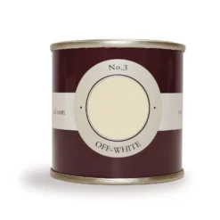 Farrow & Ball Estate Matt Emulsion Paint Off-White - Tester 100ml -Paint And Wallpaper Shop 12839452 1364952920076673