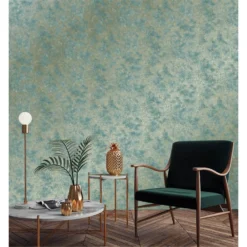 Grandeco Velvet Crush Teal Wallpaper -Paint And Wallpaper Shop 12839841 4684833219394596