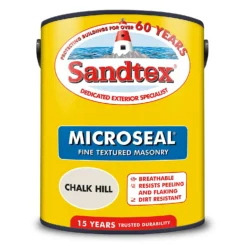 Sandtex® Textured Masonry Paint Chalk Hill - 5L -Paint And Wallpaper Shop 12839958 1264872085353024