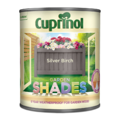 Cuprinol Garden Shades Paint Silver Birch - 1L -Paint And Wallpaper Shop 12840331 4004949842935006