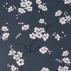 Fresco Apple Blossom Wallpaper - Navy