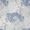 Fresco Lykke Tree Smooth Wallpaper - Navy -Paint And Wallpaper Shop 12840657 3314831957670754