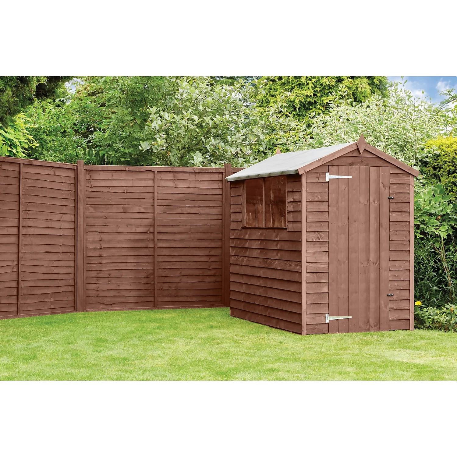 Ronseal One Coat Fence Life Paint Medium Oak - 5L 4 Ronseal One Coat Fence Life Paint Medium Oak - 5L - Image 2