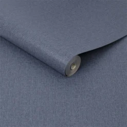 Superfresco Rhea Navy Wallpaper -Paint And Wallpaper Shop 12841600 8244833215963640