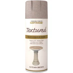 Rust-Oleum Textured Spray Paint - Autumn Brown - 400ml