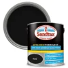 Sandtex® Exterior One Coat Gloss Paint Black - 2.5L -Paint And Wallpaper Shop 12842082 1924872086776536