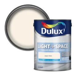 Dulux Light & Space Matt Emulsion Paint Desert Wind - 5L