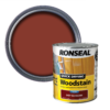 Ronseal Quick Drying Woodstain Deep Mahogany Satin - 750ml 1 Ronseal Quick Drying Woodstain Deep Mahogany Satin - 750ml -Paint And Wallpaper Shop 12843808 1104949524857918