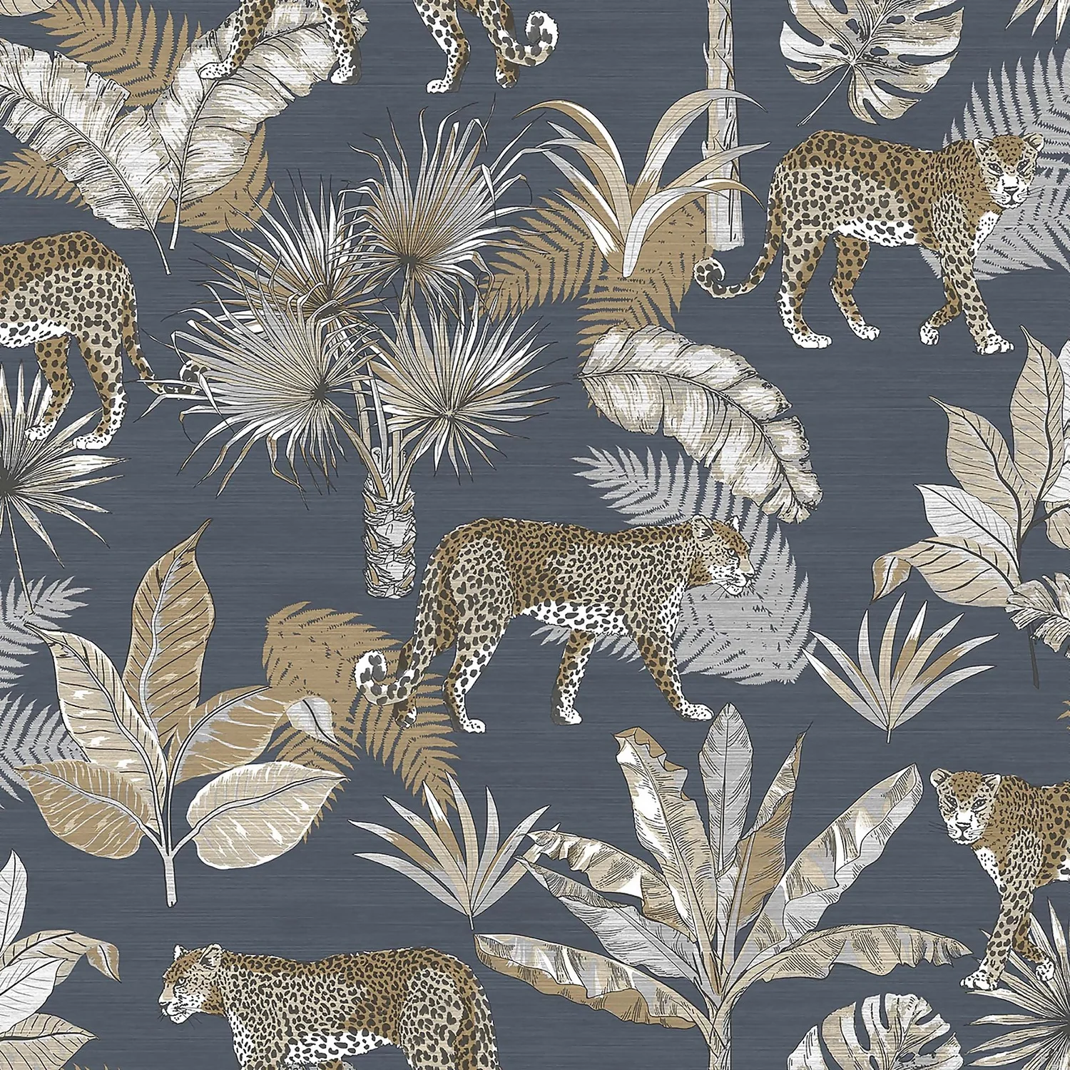Grandeco Life Jungle Fever Leopard Charcoal Wallpaper 3 Grandeco Life Jungle Fever Leopard Charcoal Wallpaper
