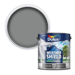 Dulux Weathershield Exterior Quick Dry Undercoat Dark Grey - 2.5L