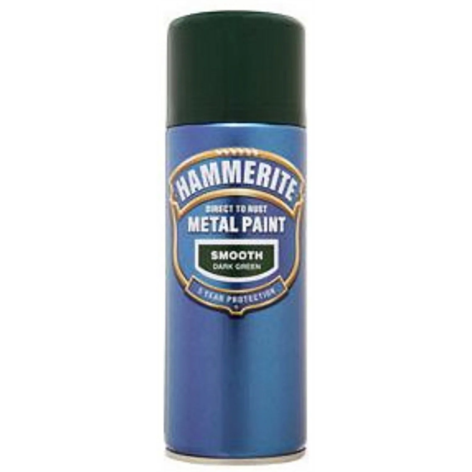 Hammerite Dark Green - Exterior Smooth Aerosol Paint - 400ml 3 Hammerite Dark Green - Exterior Smooth Aerosol Paint - 400ml