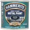 Hammerite Black - Satin Radiator Paint - 250ml -Paint And Wallpaper Shop 12844239 4574831968197064
