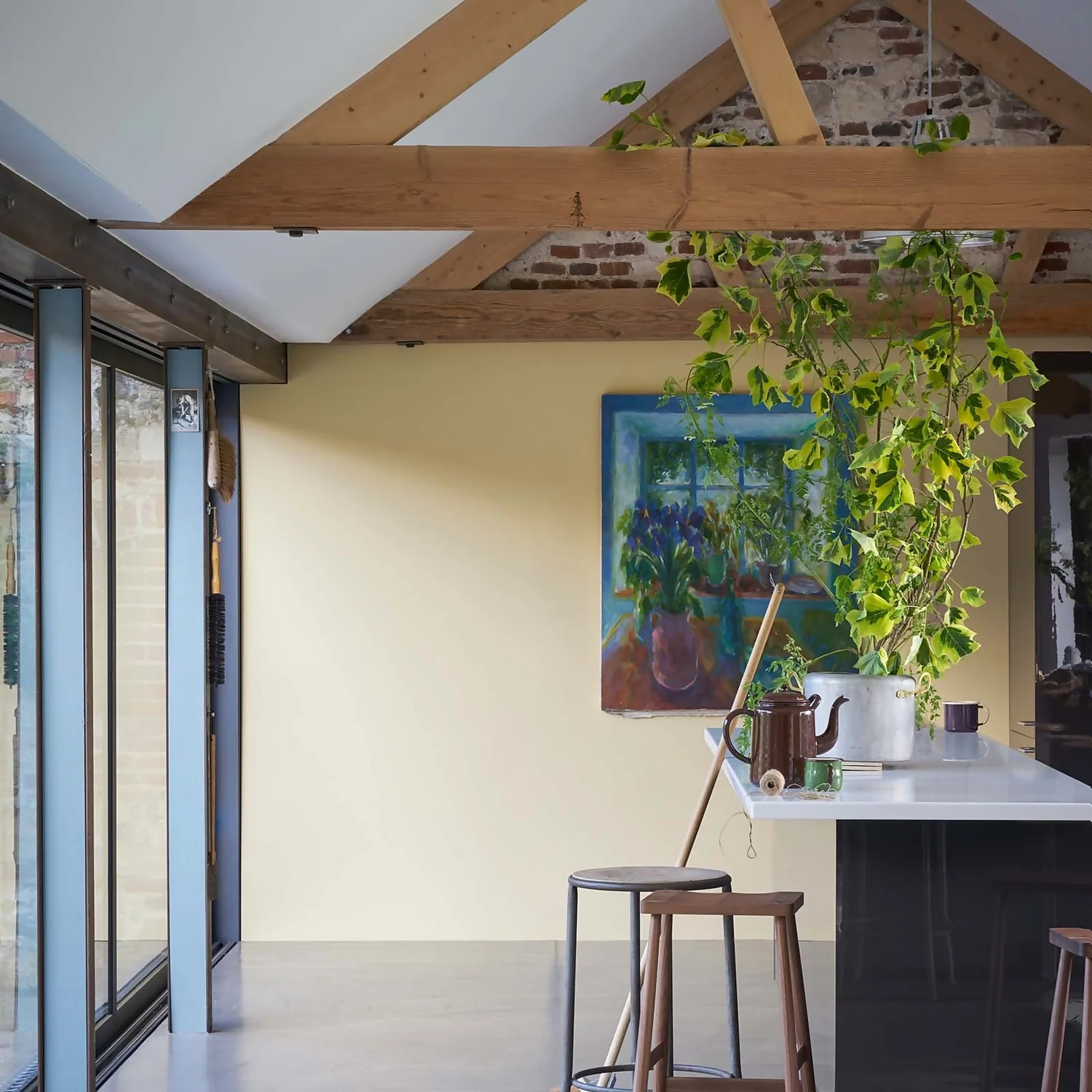 Farrow & Ball Estate Eggshell Hay - 750ml 4 Farrow & Ball Estate Eggshell Hay - 750ml - Image 2