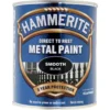 Hammerite Direct To Rust Smooth Black Metal Paint - 750ml -Paint And Wallpaper Shop 12845474 1684831882822752