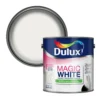 Dulux Magic Pure Silk Emulsion Paint Brilliant White - 2.5L -Paint And Wallpaper Shop 12845616 1274831941590154