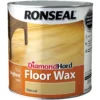 Ronseal Diamond Hard Floor Wax - Natural - 2.5L -Paint And Wallpaper Shop 12846231 1494843311119685