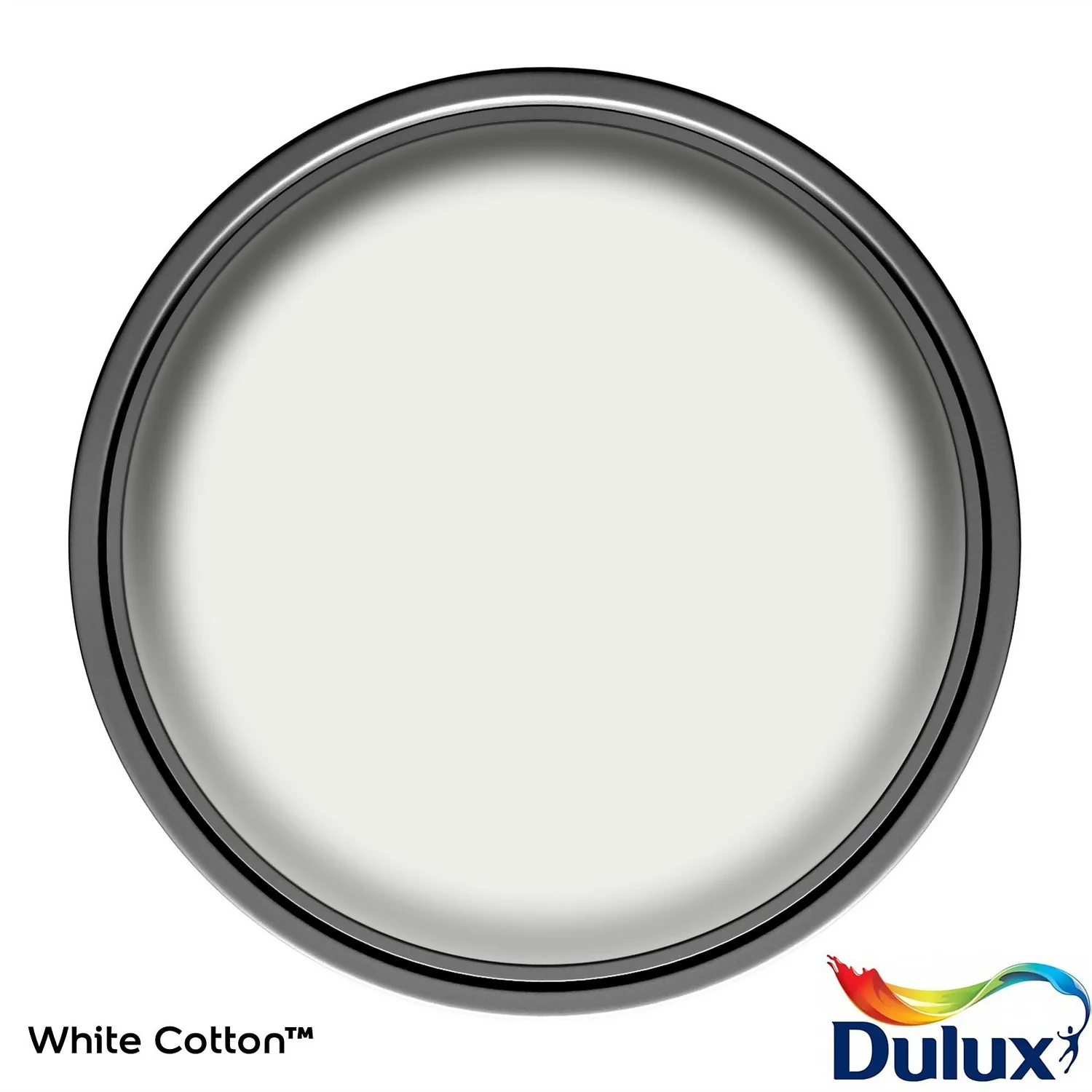 Dulux Simply Refresh One Coat Matt Emulsion Paint White Cotton - 2.5L 5 Dulux Simply Refresh One Coat Matt Emulsion Paint White Cotton - 2.5L - Image 3