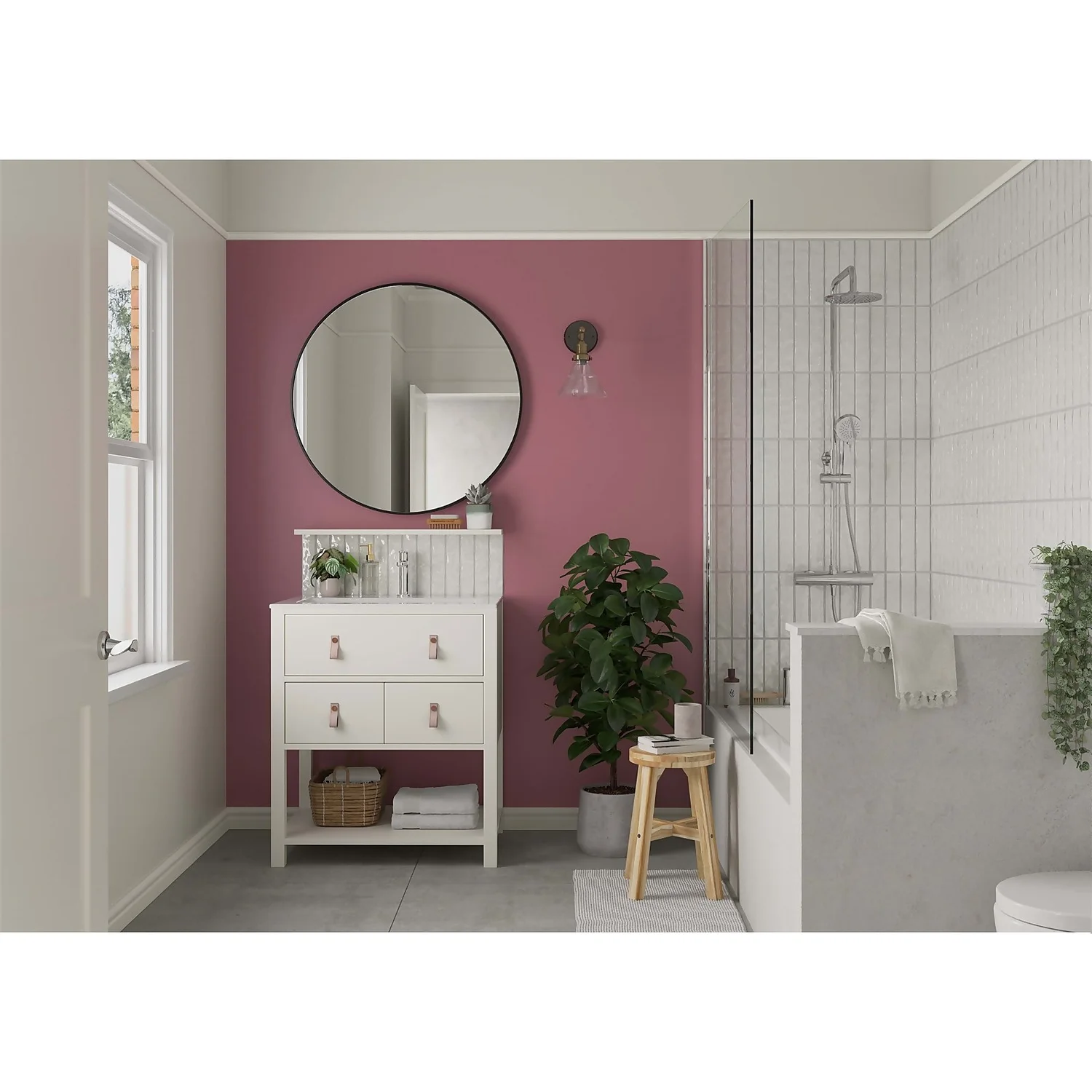 Dulux Simply Refresh Feature Wall One Coat Matt Emulsion Paint Raspberry Diva - 1.25L 10 Dulux Simply Refresh Feature Wall One Coat Matt Emulsion Paint Raspberry Diva - 1.25L - Image 8