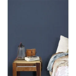 GrandecoLife Perspectives Panamaunisimplelaize Navy Wallpaper -Paint And Wallpaper Shop 12881776 8244847734019010