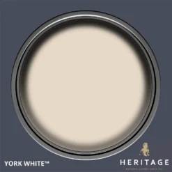 Dulux Heritage Matt Emulsion Paint York White - 2.5L -Paint And Wallpaper Shop 12881986 5974843778672016