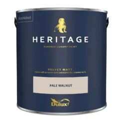 Dulux Heritage Matt Emulsion Paint Pale Walnut - 2.5L 15 Dulux Heritage Matt Emulsion Paint Pale Walnut - 2.5L -Paint And Wallpaper Shop 12881994 5224843780741272