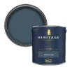 Dulux Heritage Matt Emulsion Paint Midnight Teal - 2.5L -Paint And Wallpaper Shop 12882026 2184843786468959