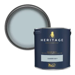 Dulux Heritage Matt Emulsion Paint Country Sky - 2.5L