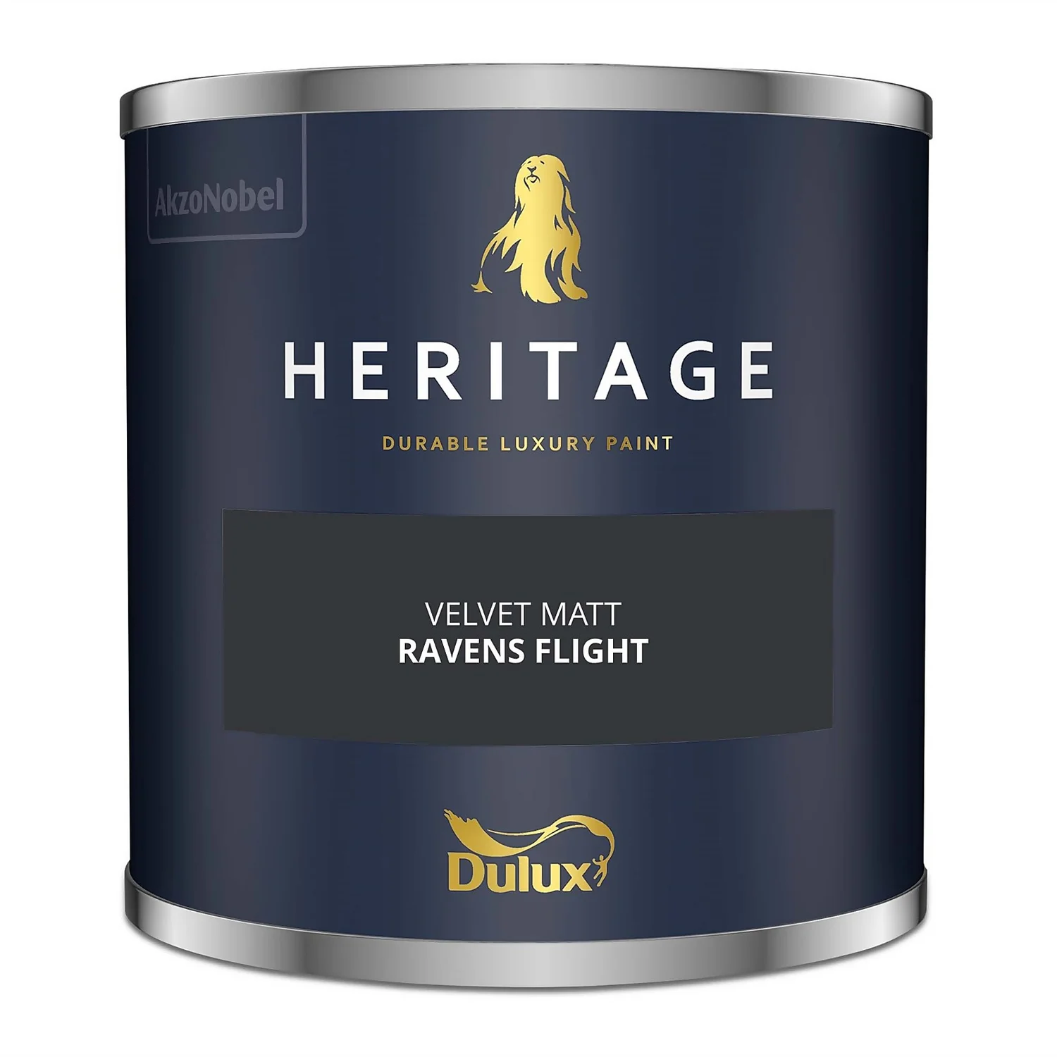 Dulux Heritage Matt Emulsion Paint Ravens Flight - Tester 125ml 6 Dulux Heritage Matt Emulsion Paint Ravens Flight - Tester 125ml - Image 4