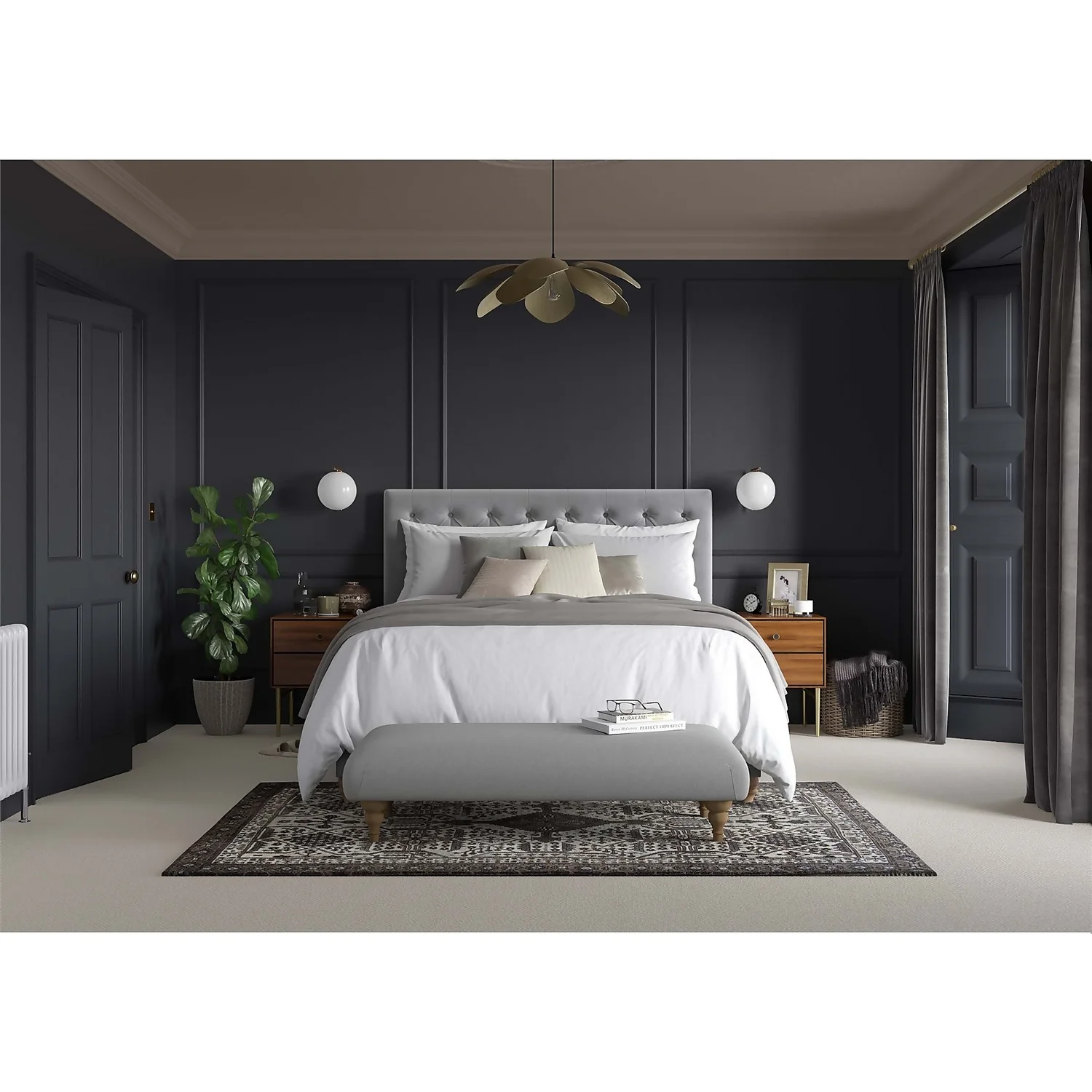 Dulux Heritage Matt Emulsion Paint Ravens Flight - Tester 125ml 11 Dulux Heritage Matt Emulsion Paint Ravens Flight - Tester 125ml - Image 9