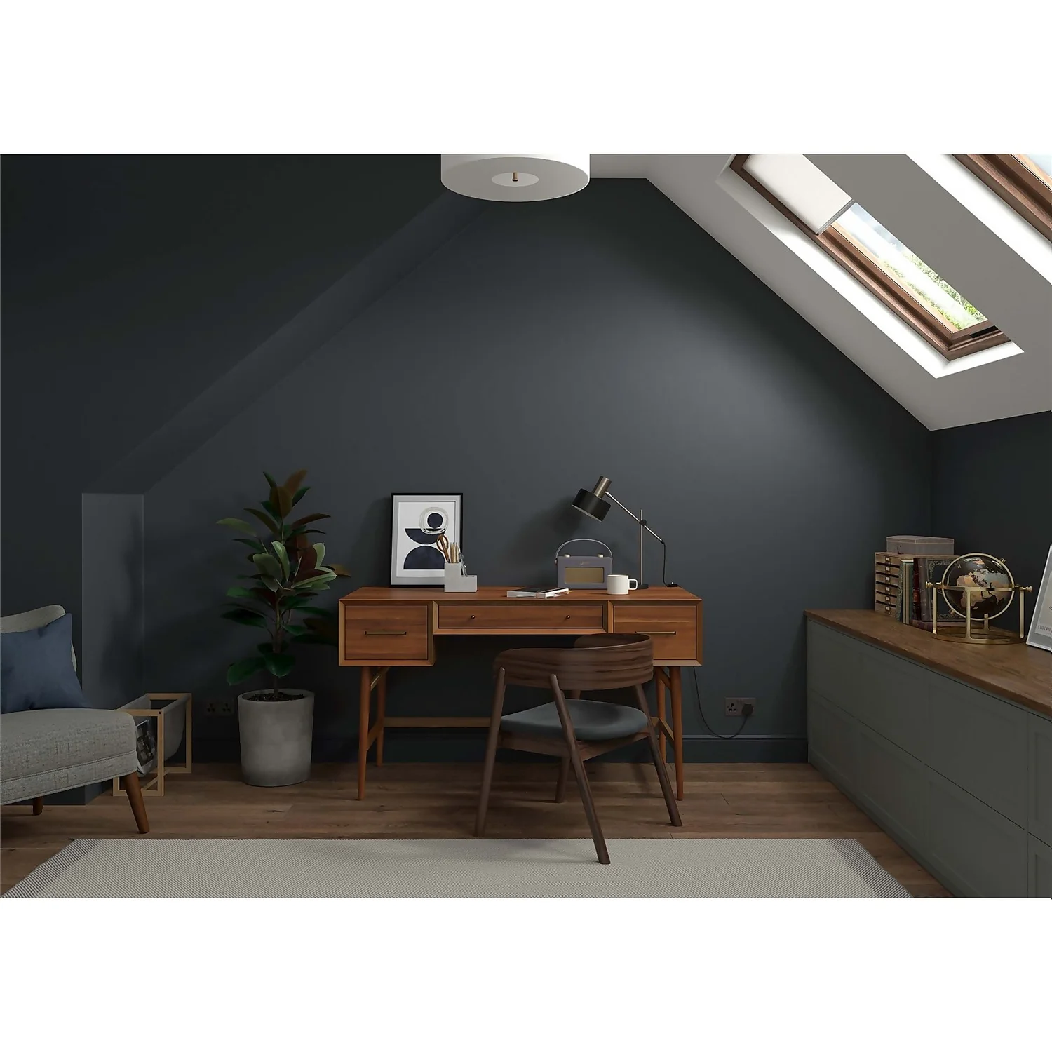 Dulux Heritage Matt Emulsion Paint Ravens Flight - Tester 125ml 10 Dulux Heritage Matt Emulsion Paint Ravens Flight - Tester 125ml - Image 8