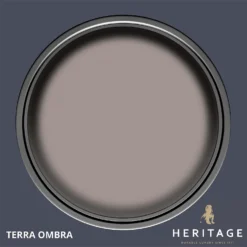 Dulux Heritage Matt Emulsion Paint Terra Ombra - Tester 125ml -Paint And Wallpaper Shop 12886141 9504843801650483