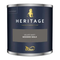 Dulux Heritage Matt Emulsion Paint Wooded Walk - Tester 125ml -Paint And Wallpaper Shop 12886288 1594843951957491