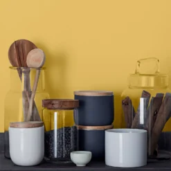 Crown Easyclean Kitchen Paint Mustard Jar - 0.04L -Paint And Wallpaper Shop 12886737 4714853989744692