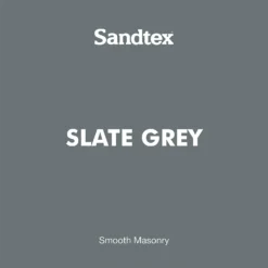 Sandtex Ultra Smooth Masonry Paint Slate Grey - Tester -Paint And Wallpaper Shop 12886754 3654855752179439