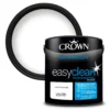 Crown Easyclean Bathroom Paint Brilliant White - 2.5L -Paint And Wallpaper Shop 12886758 1504847491325490