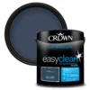 Crown Easyclean® Mouldguard+ Bathroom Mid Sheen Washable Multi Surface Paint Midnight Navy® - 2.5L -Paint And Wallpaper Shop 12886764 1514847491364889