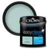Crown Easyclean® Mouldguard+ Bathroom Mid Sheen Washable Multi Surface Paint Soft Duck Egg® - 2.5 L -Paint And Wallpaper Shop 12886781 8654847496161286