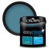 Crown Easyclean® Mouldguard+ Bathroom Mid Sheen Washable Multi Surface Paint Teal® - 2.5L -Paint And Wallpaper Shop 12886785 4284847488210533