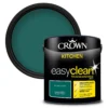 Crown Easyclean®Greaseguard+ Kitchen Matt Washable Multi Surface Paint Emerald Vision® - 2.5L -Paint And Wallpaper Shop 12886964 2144847491446807