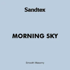 Sandtex® Ultra Smooth Masonry Paint Morning Sky - 5L -Paint And Wallpaper Shop 12886987 2014855754344050